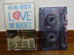 BEATLESビートルズ★愛こそはすべて英国版カセットテープ！　輸入盤UK盤