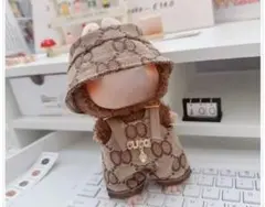 LABUBU ラブブ 着せ替え ぬいぐるみ用　茶色