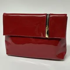【YVES SAINT LAURENT】ハンドポーチ エナメル 未使用品のサムネイル