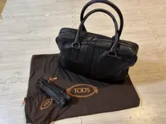 未使用級✨TOD`S トッズ シルバー金具 2way レザー ビジネスバッグ 2025年最新】Tod's ビジネスバッグの人気アイテム - メルカリ