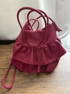 未使用品☆ROPE PICNIC フリル ショルダーバッグ ピンクのサムネイル