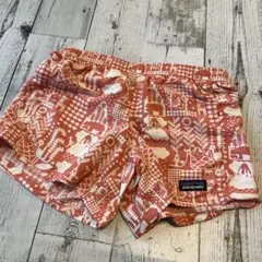 【キッズM】patagonia パターン柄 サーフパンツ　マリンパンツ　水着
