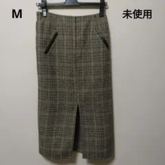 レディースロングタイトスカート　M