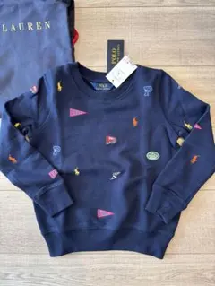 【新品タグ付】POLO RALPH LAUREN キッズトレーナー サイズ6