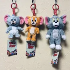 [送料込み]トムとジェリー リングカラビナ マスコット 全3種セットのサムネイル