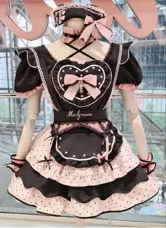 ラブデコレイトミャオメイド ブラック 【Malymoon/マリームーン
