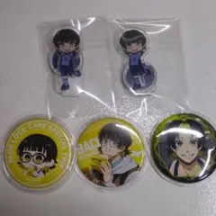 ブルーロック蜂楽の缶バッチ、ミニアクリルスタンドセットです！