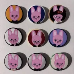 Straykids トゥエッキ SKZOO 展示会 缶バッチ 9種 コンプ