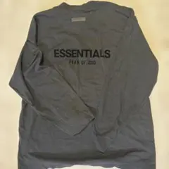 ESSENTIALS FEAR OF GOD 長袖カットソー ブラック - メルカリ