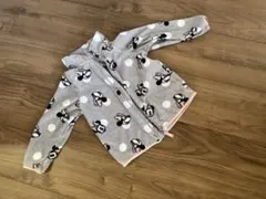 H&Mミニーマウス柄フリースアウター