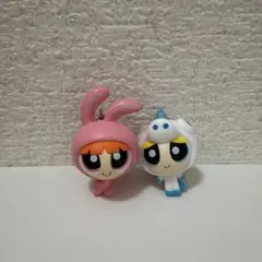 パワーパフガールズ きぐるみスイング　ガチャガチャ　カプセルトイ　パワパフ