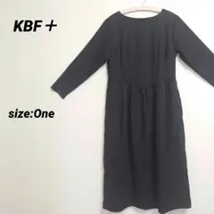 【タグ付き】KBF＋ウエストタックコークンワンピースsize one