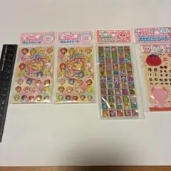 レモン株式会社 タイルシール他４枚セット 平成レトロ　平成女児