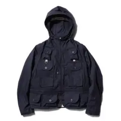 本日限定価格45R☆ リネンの908ショートデッキ ブルゾン(インディゴ