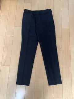 洋服の青山 [I.M.G.N] テーパードパンツ9号 【9分丈】ブラック