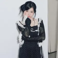 OLIVE des OLIVE フリルティアードキャミワンピ