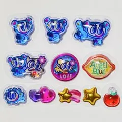 うるちゅるポップシール エンジェルブルー クラックス 正規品 おすそ分け