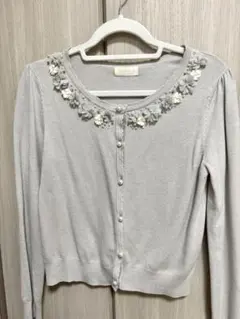 ビジューカーディガン