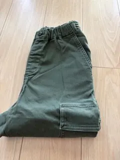 ユニクロ カーゴパンツ 裏地なし 150 キッズ