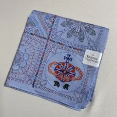 ヴィヴィアンウエストウッド　ハンカチ　オーブ刺繍