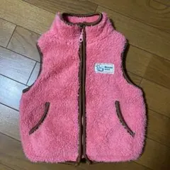 BEAMS miniビームスミニ　KID'S　フリースベスト　サイズ90