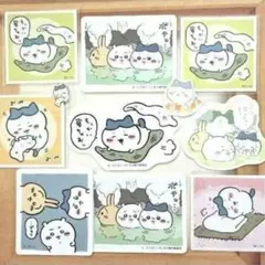 ちいかわ　ハチワレ　うさぎ　あつめてシール　ピースシール　ダイカットステッカー