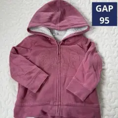 【訳あり】GAP パーカー 2歳 95 ピンク