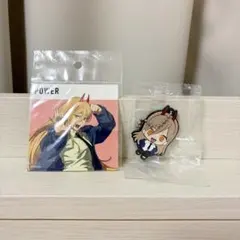 チェンソーマン ラバーキーホルダー、ステッカー パワー セット