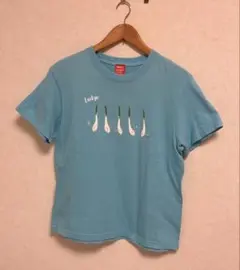 HABUBOX 島らっきょう Tシャツ M 水色 新品のサムネイル