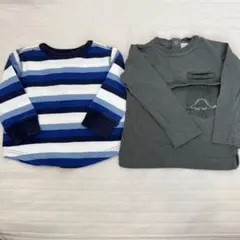 GAP ZARA ロンT 2枚セット　90