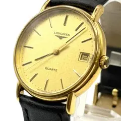 稼働品　LONGINES 腕時計　ロンジン　ゴールド　クォーツ　デイトのサムネイル