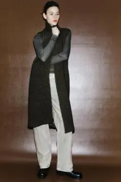 新品【ZARA】ZW COLLECTION MANTECOウールブレンド ベスト