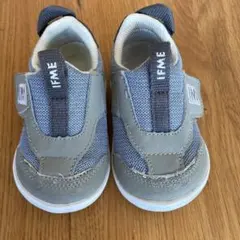 IFME グレー・ブルー 13cmスニーカー