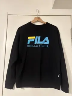 FILA ブラック スウェット トレーナー