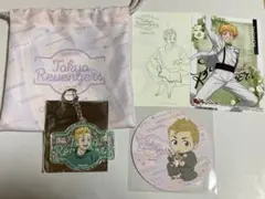 東リベ×アニカフェ 巾着&ラメアクリルキーホルダー、コースター他 花垣武道