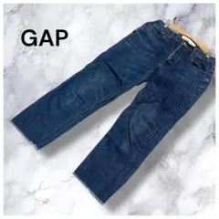 GAP ストレートデニム　インディゴブルー　ヴィンテージ　26 フリンジ 普段着