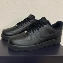 新品 ナイキ エアフォース1 ロー '07 イージーオン ブラック 黒 32cm