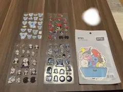 匿名配送　BT21キャラクター シールセット　ステッカー