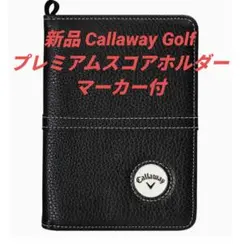 新品 Callaway Golfキャロウェイ プレミアムスコアホルダーマーカー付のサムネイル
