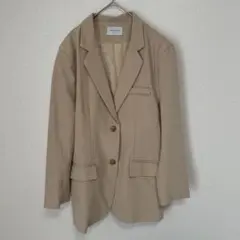THE OPEN PRODUCT ベージュ テーラードジャケット