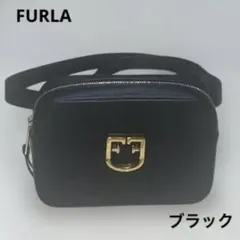 【未使用】フルラ FURLA ウエストポーチ ロゴ入り 極美品