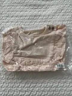 フリル付きピンクスタイ