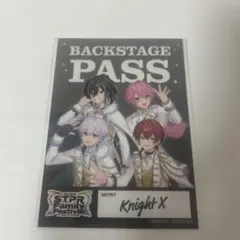 騎士Ｘ-KnightＸ- すとふぇす2026ノベルティステッカー