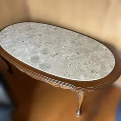 イタリア製　大理石天板　金属足　西洋家具　テーブル　華台　送料込み260806 イタリア製 大理石天板 金属足 西洋家具 テーブル 華台 送料込み260806
