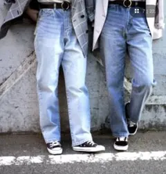ハイウエスト デニム Mサイズ　ページボーイ PAGEBOYのサムネイル