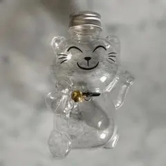カラオケまねきねこ クリアボトル 空き瓶 まねっきーボトル