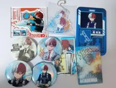 ヒロアカ 轟焦凍 まとめ売り 缶バッジ アクリルスタンド カード スナマイ