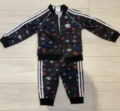 adidas 花柄プリント ジャージセット 80/86