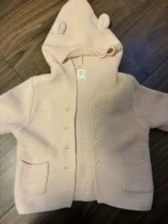 baby GAP ベビーギャップ くま耳アウター ピンク　12-18months