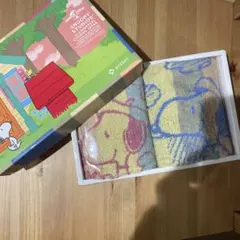 【新品未使用】スヌーピー タオル　2枚セット　箱無し